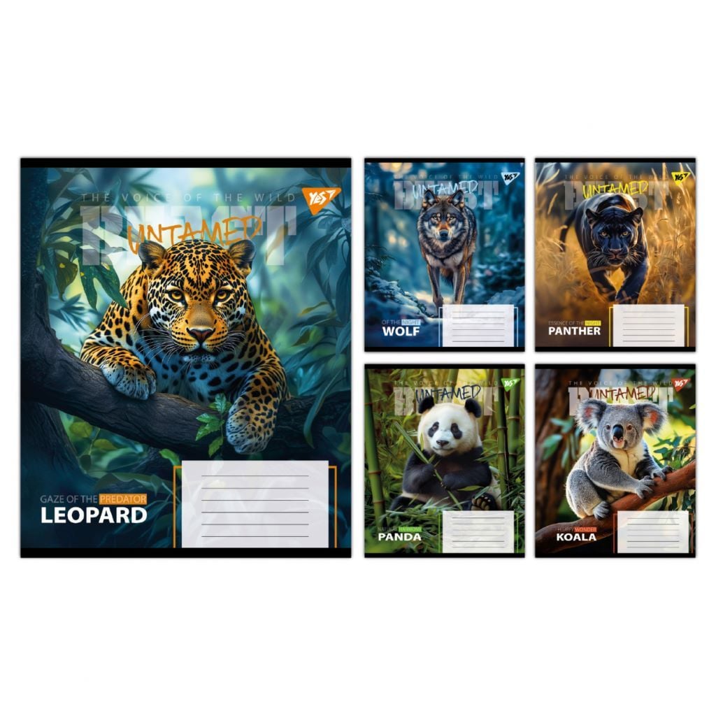 Зошит 96 аркушів клітинка тверда обкладинка мікс видів 767743 Yes