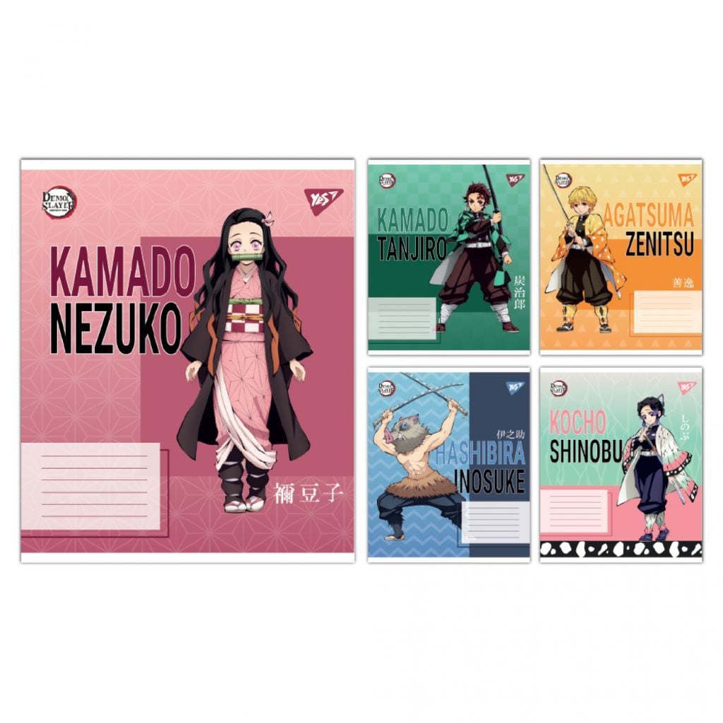 Зошит 36арк клітинка A5 тверда обкладинка мікс видів 767695 Yes