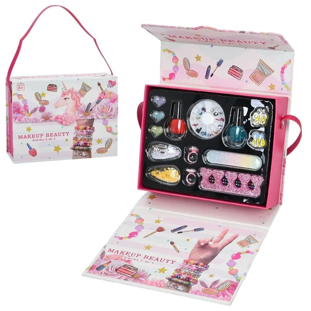 Косметика дитяча Єдиноріг для манікюру в коробці 22*17*6,5см LD6097 Китай