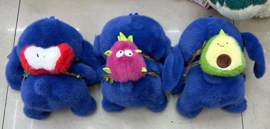 М'яка іграшка Стіч 23см рюкзак-авокадо синій ST15702 Китай