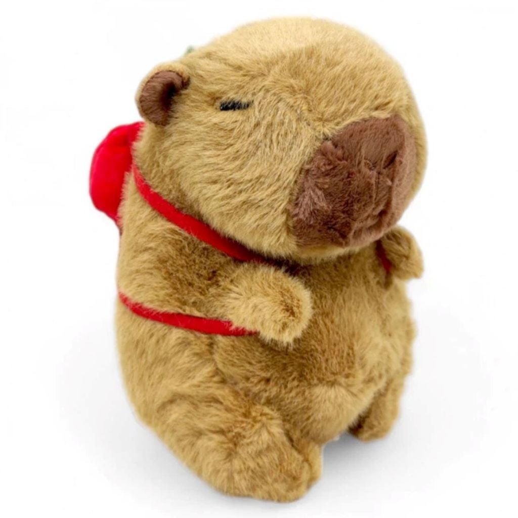 М'яка іграшка Капібара з рюкзаком 18см хутро коричневий C47001 Plush and Co