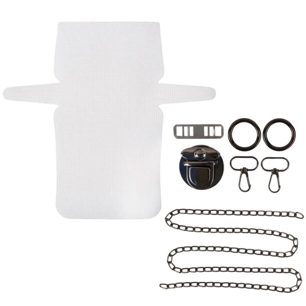 Набір для створення сумки по пластиковій канві 23см 5B-33 Китай