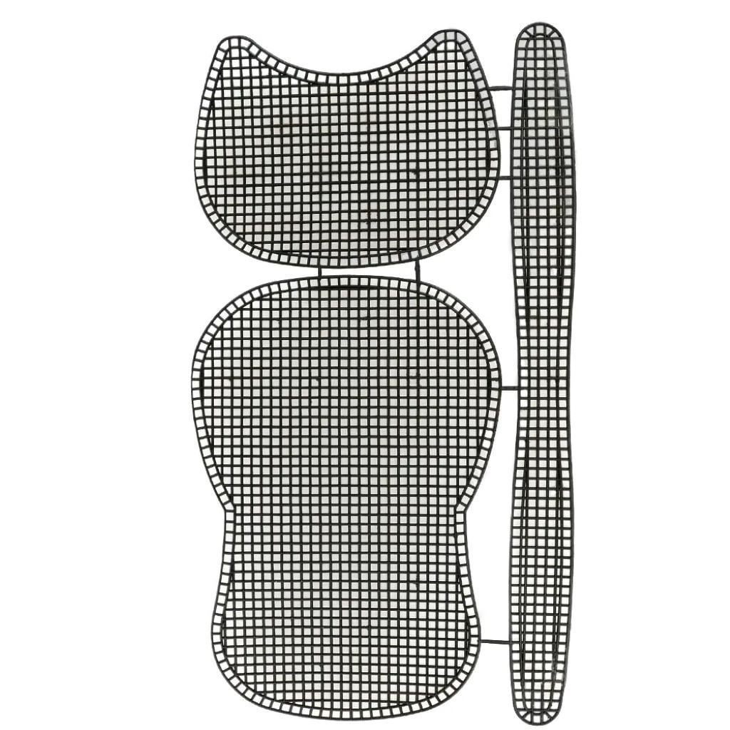 Пластикова канва для сумки підкова 41*23см чорна 9995596 Китай