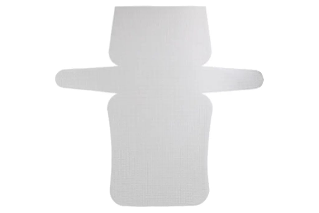 Пластикова канва для сумки 17,5см біла 58-43 Китай