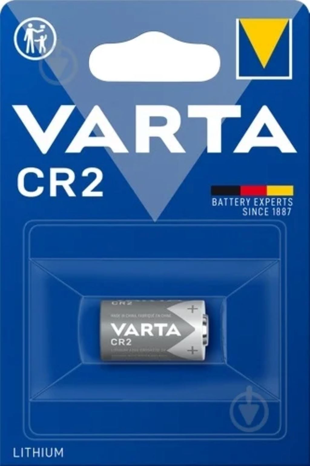 Батарейка LITHIUM 3V CR2 Varta