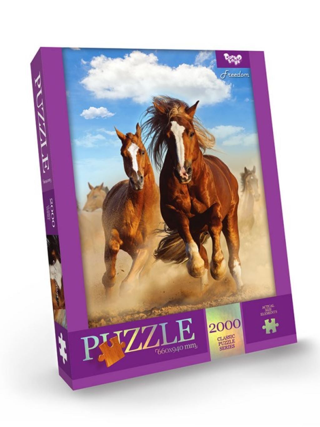 Пазли 2000ел Freedom 660*940 у коробці 35*26*4см C2000-01-06 Danko toys
