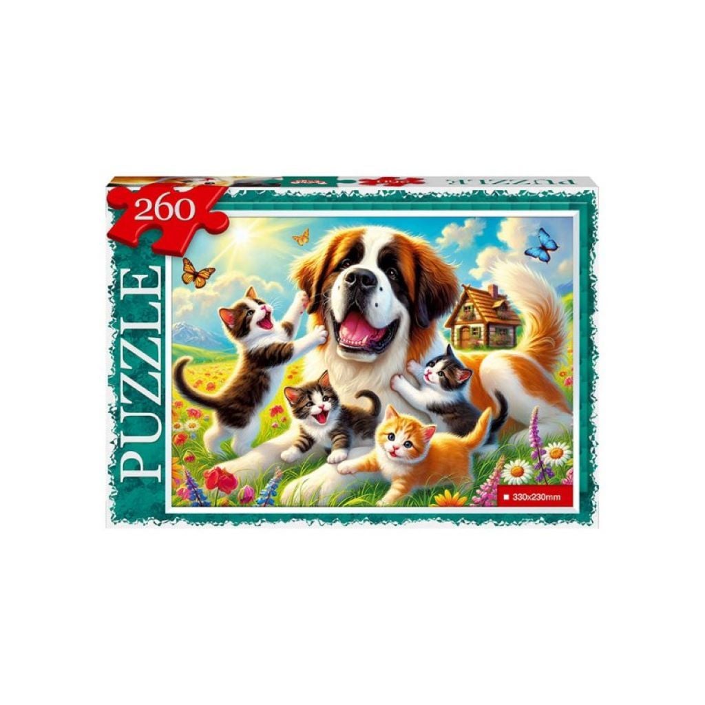 Пазли 260ел Друзі 330*230мм у коробці 28*19,5*3см C260-14-02 Danko toys