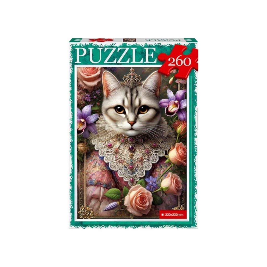 Пазли 260ел Королева кішка 330*230мм у коробці 28*19,5*3см C260-14-12 Danko toys