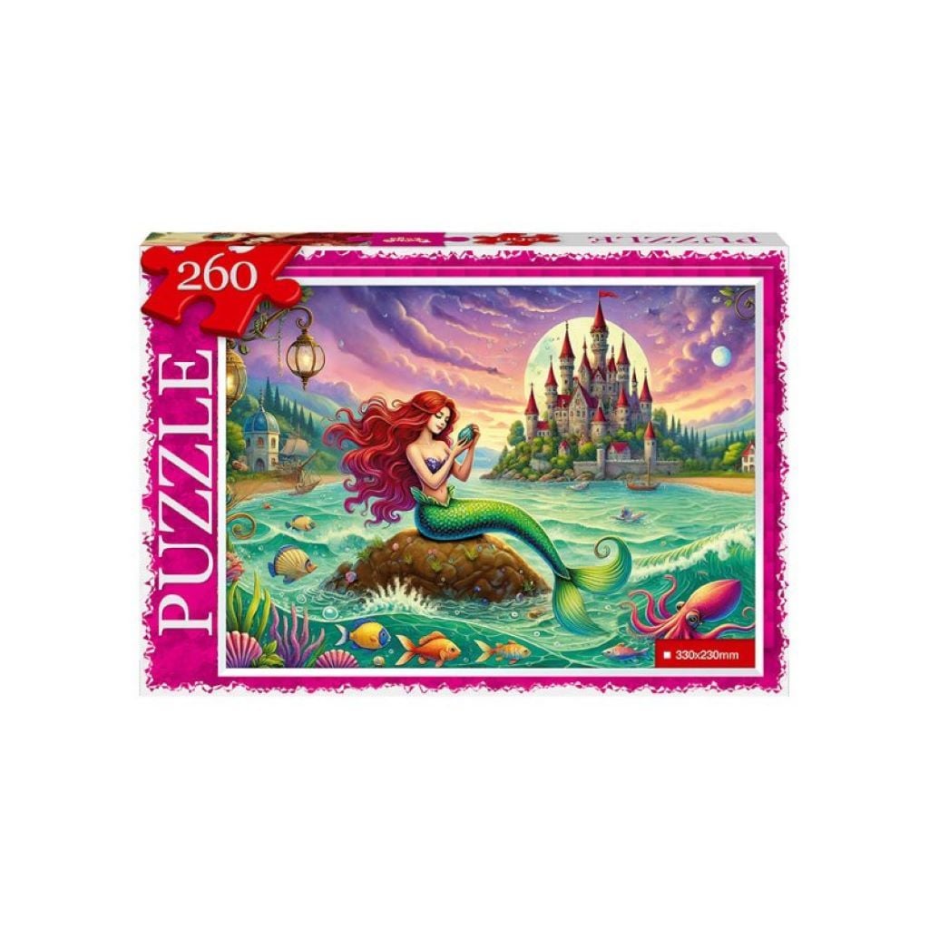 Пазли 260ел Русалонька 330*230мм у коробці 28*19,5*3см C260-14-05 Danko toys