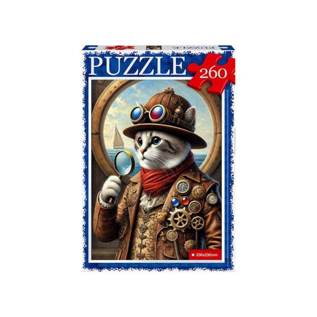 Пазли 260ел Кіт мандрівник 330*230мм у коробці 28*19,5*3см C260-14-13 Danko toys
