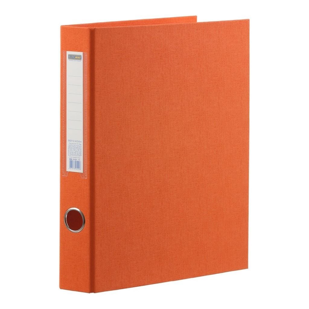 Папка Реєстратор А4 40мм помаранчева BM3101-11 Buromax