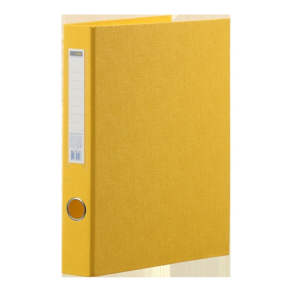 Папка Реєстратор А4 40мм жовта BM3101-08 Buromax