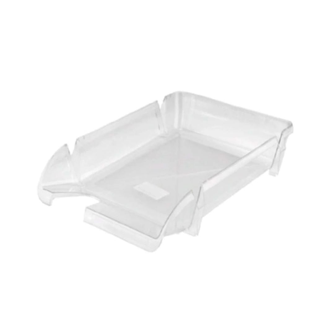 Лоток А4 пластик горизонтальний прозорий D4002 Axent