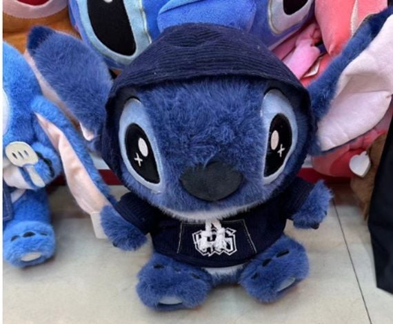 М'яка іграшка Стіч 22см темно синій ST15501 Китай