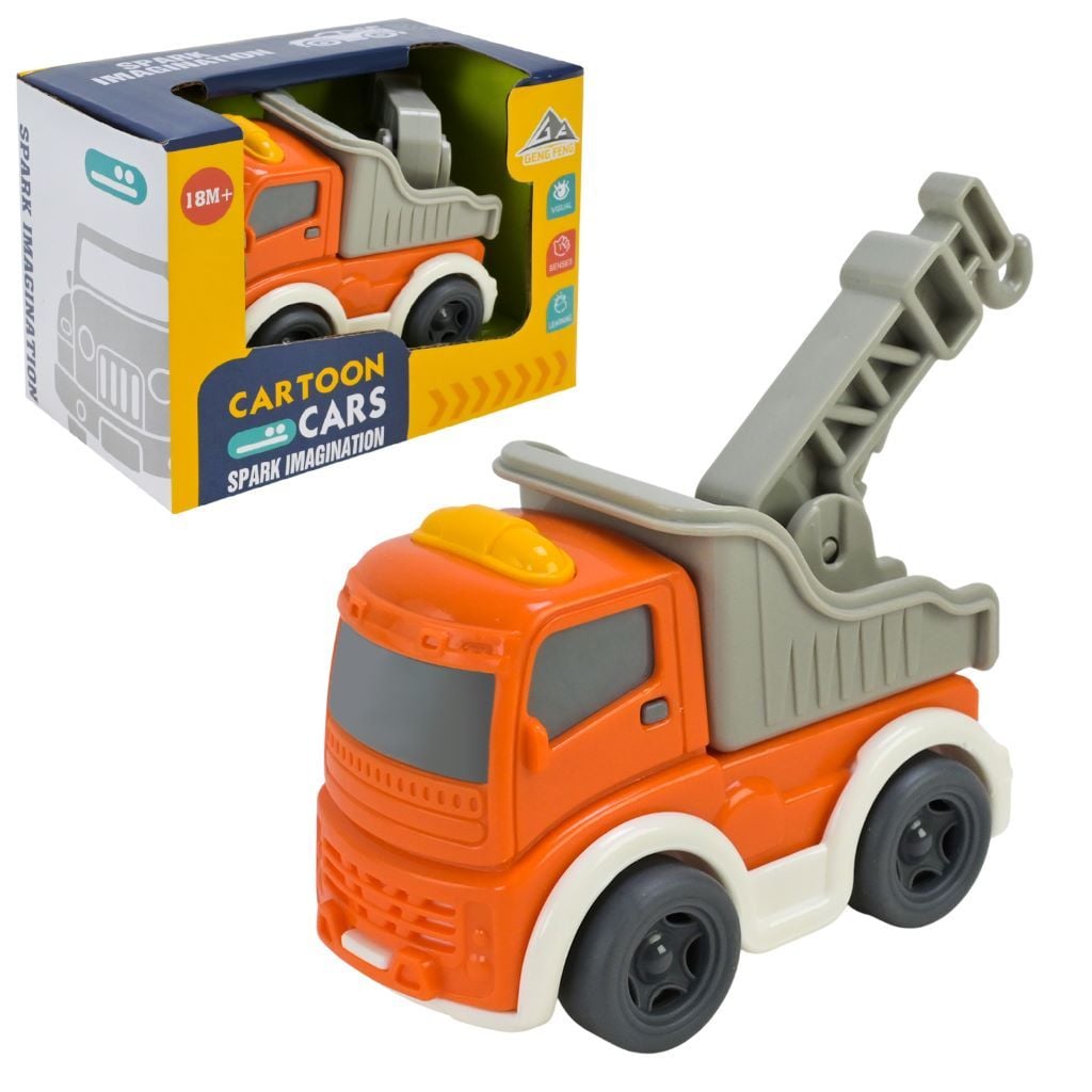 Машина Будтехніка інерція 7см у коробці 11*6,5*8см 933-502B Китай