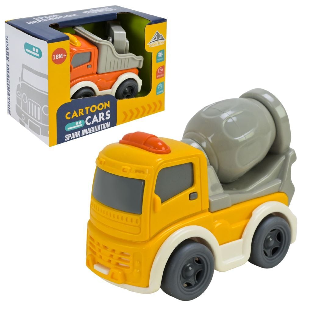 Машина Будтехніка інерція 7см у коробці 11*6,5*8см 933-503B Китай