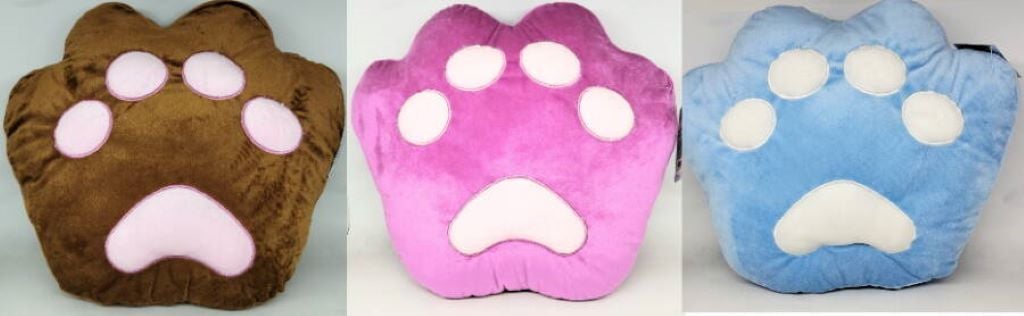 М'яка іграшка подушка Тапа лапка 40*35см мікс кольорів 0368 ФОП Ступак