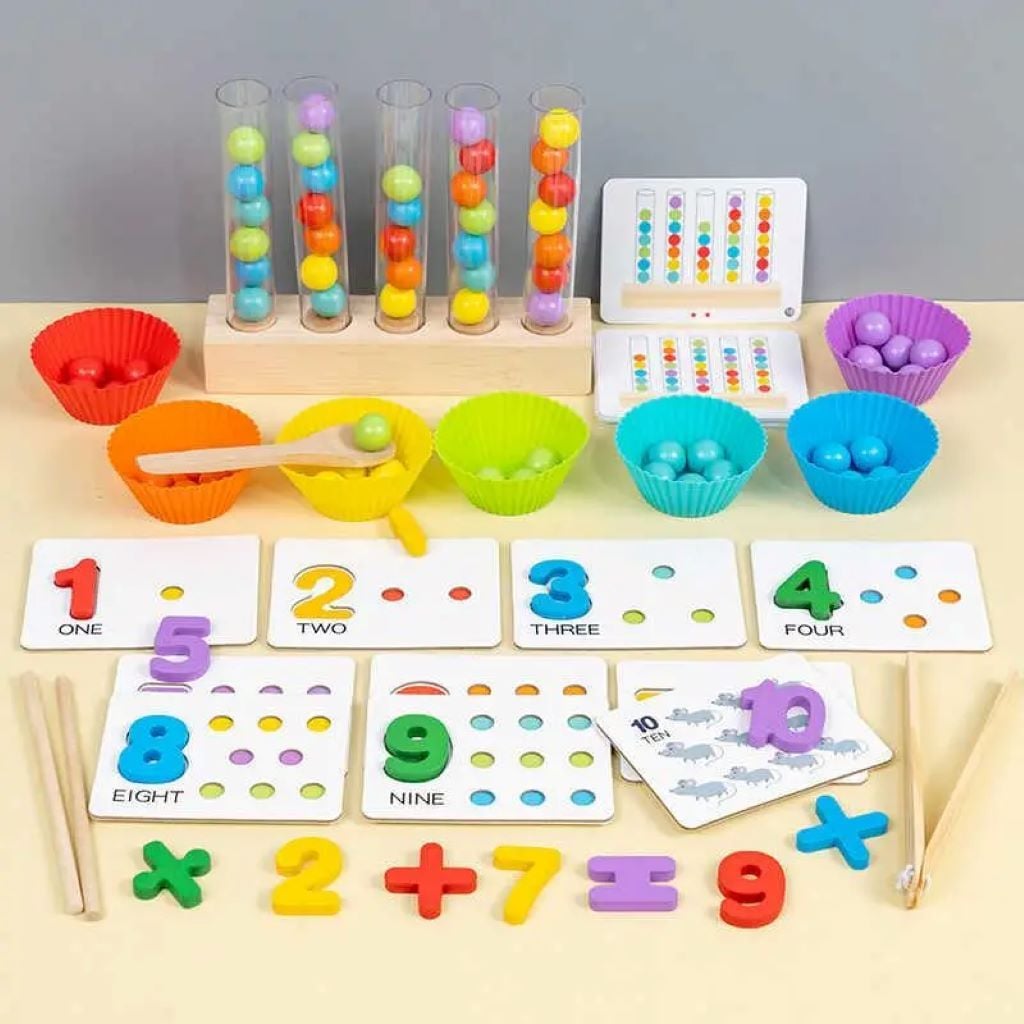 Дерево логіка Математична гра картки цифри у коробці C75571 Китай