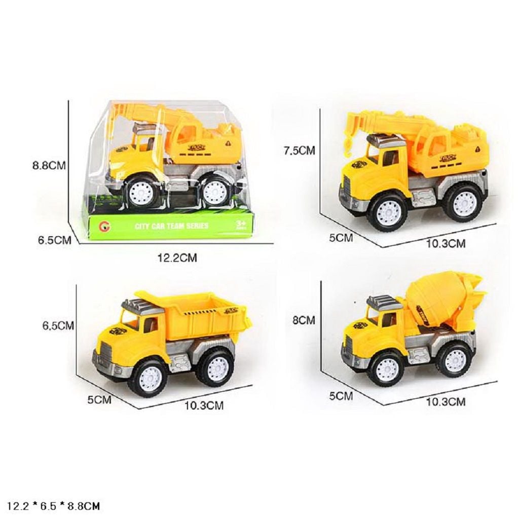 Машина сторойтехніка Trucks у коробці 14*10*4см 9844 Китай