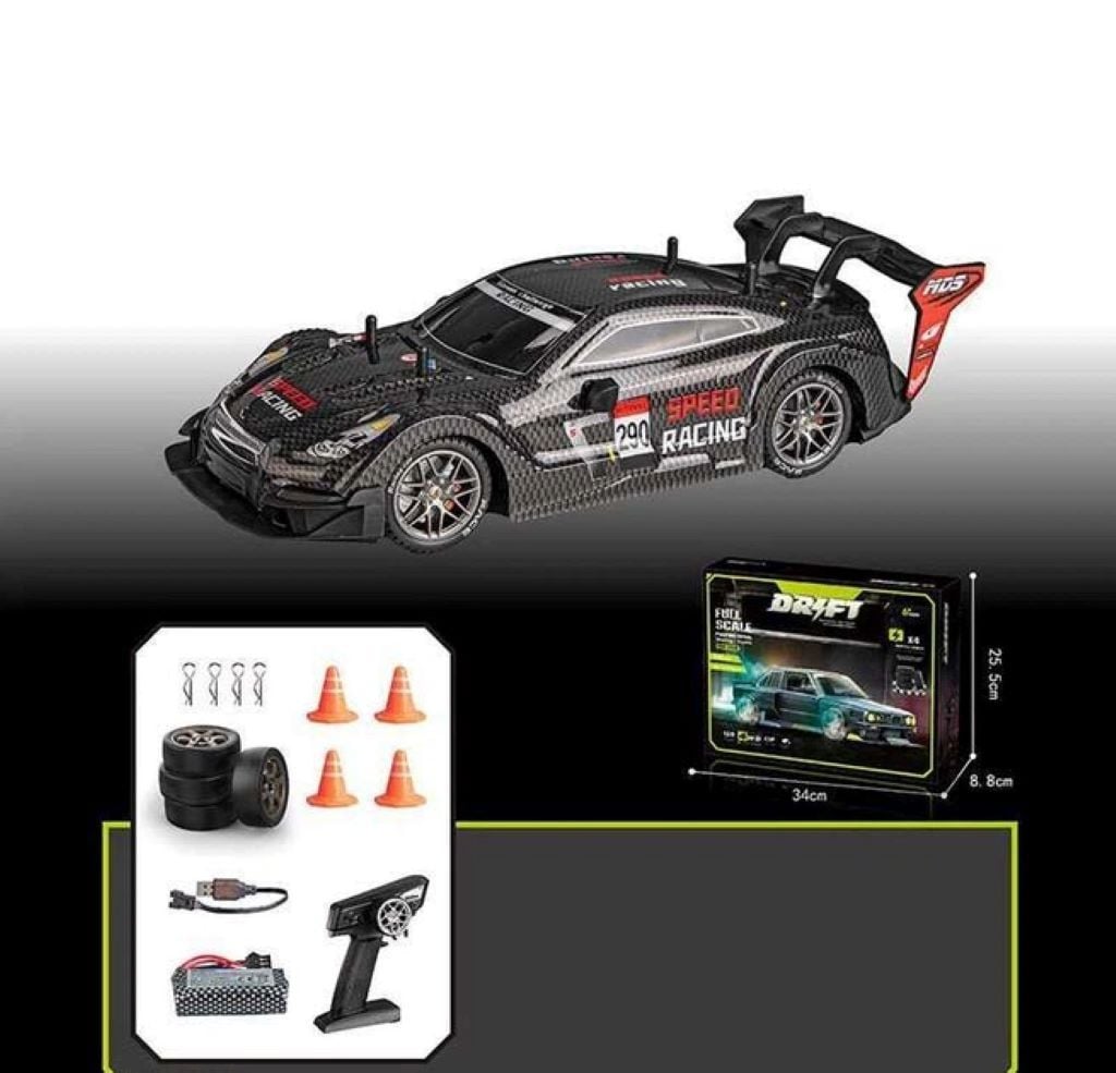 Машина на р/к акум 7,4V пульт 2,4  GHZ світло у коробці SQ2335-063 Китай