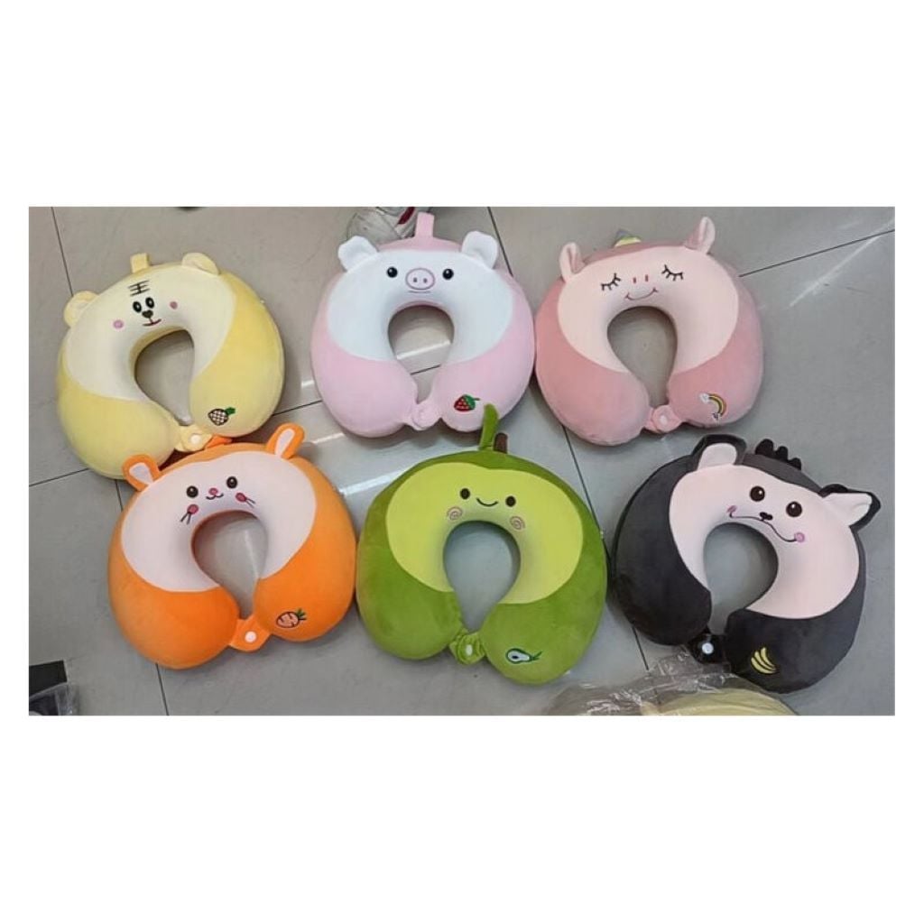 М'яка іграшка подушка підголовник 31см мікс видів і кольорів M16208 Китай