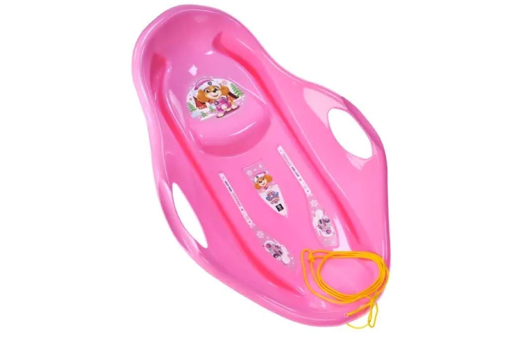 Льодянка санки пластик з ручками та кріпленям мотузки Скай QB001-612 Китай