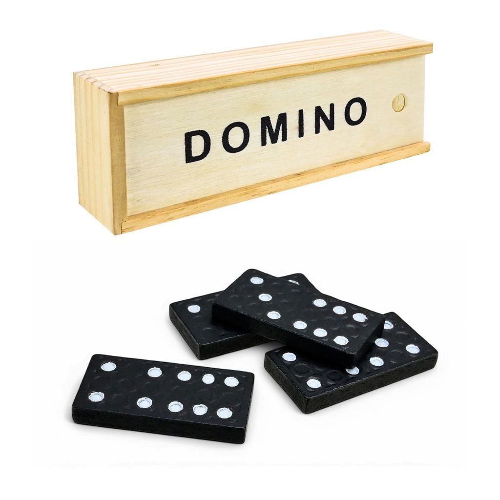 Доміно в дерев'яній коробці 14,5*5*3см 4007 Китай