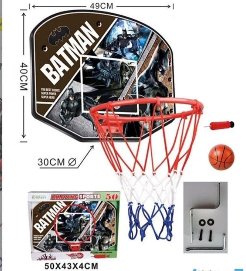 Баскетбольне кільце  настінне м'яч насос коробка 48*41*4см CX50-9 Китай