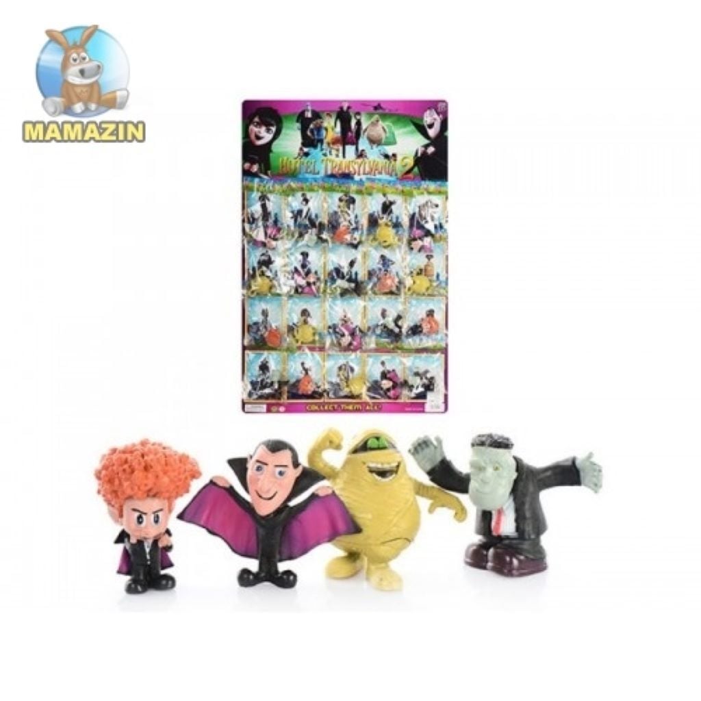 Фігурка Hotel Transylvania 20шт. на листі в пакеті 12*9см.по шт 151153A К