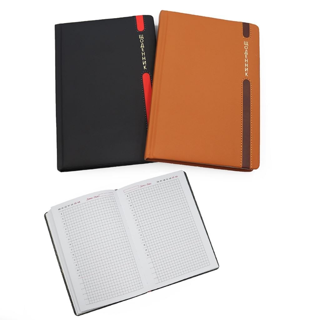 Щоденник А5 недатований клітинка 160 сторінок мікс кольорів 105212NK Josefotten