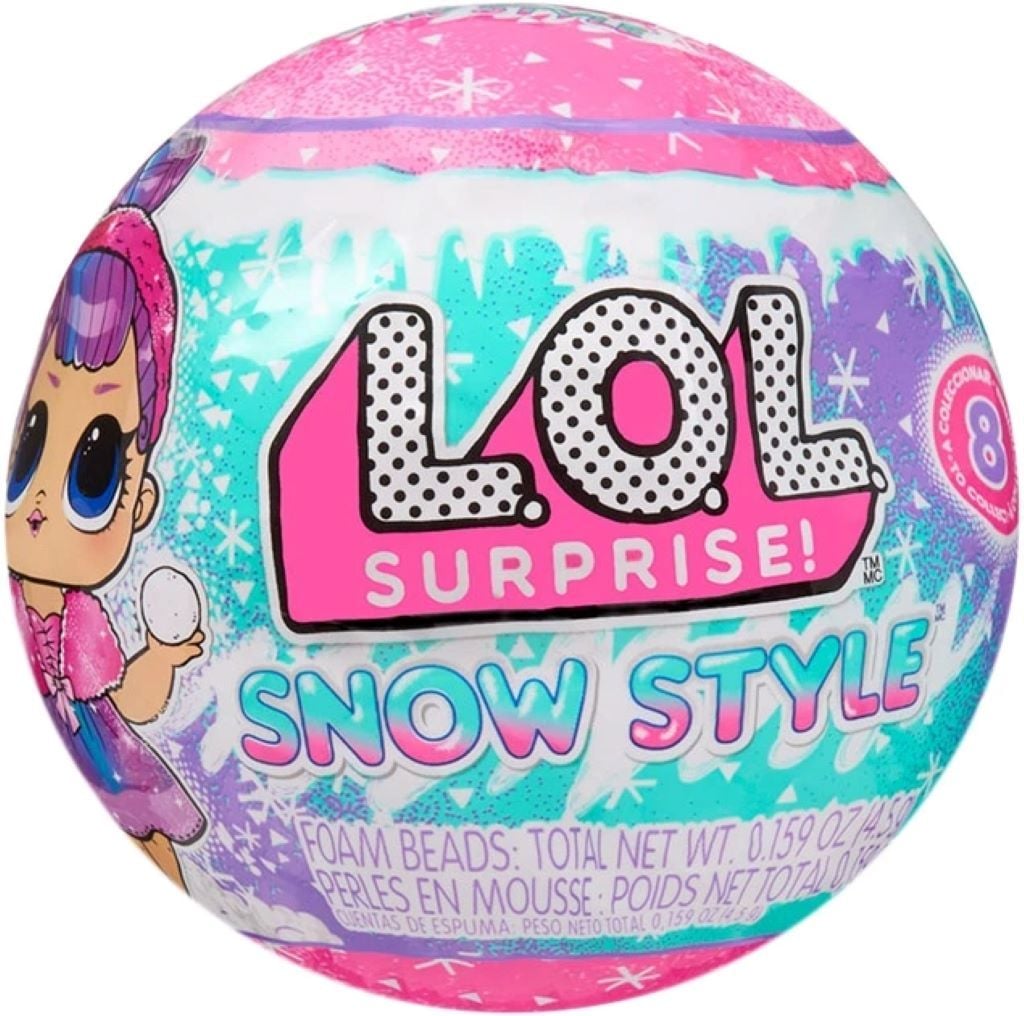 Лялька LOL SUPPRISE Snow Style сніжний стиль в кулі 429692 kiddisvit