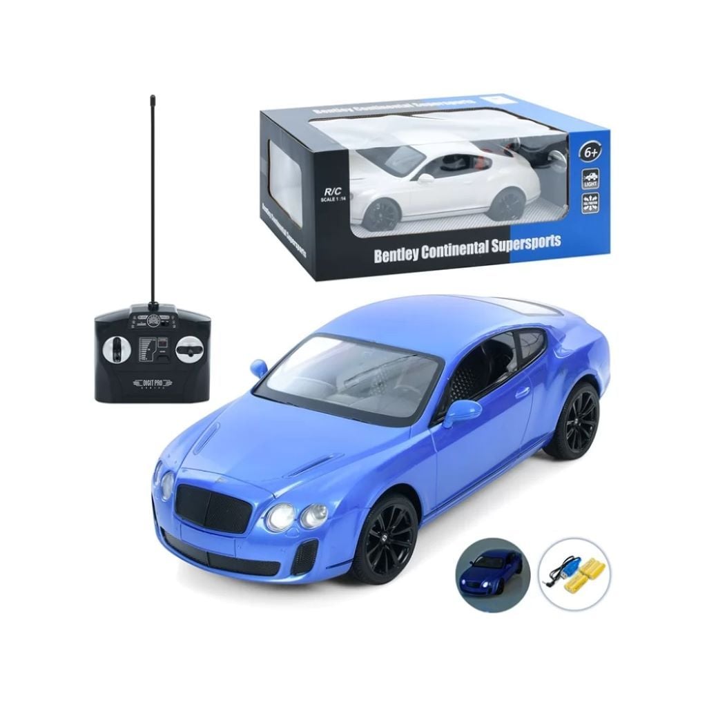 Машина на р/к Bentley GT Supersport 1:14 акум батар у коробці 34*15*8см 2048 країна іграшок