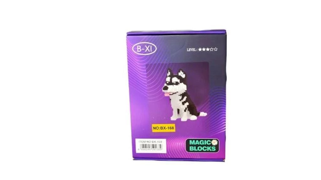 Конструктор 1900дет Magic Blocks Хаскі у коробці 32,5*22*5см BX-168 Китай