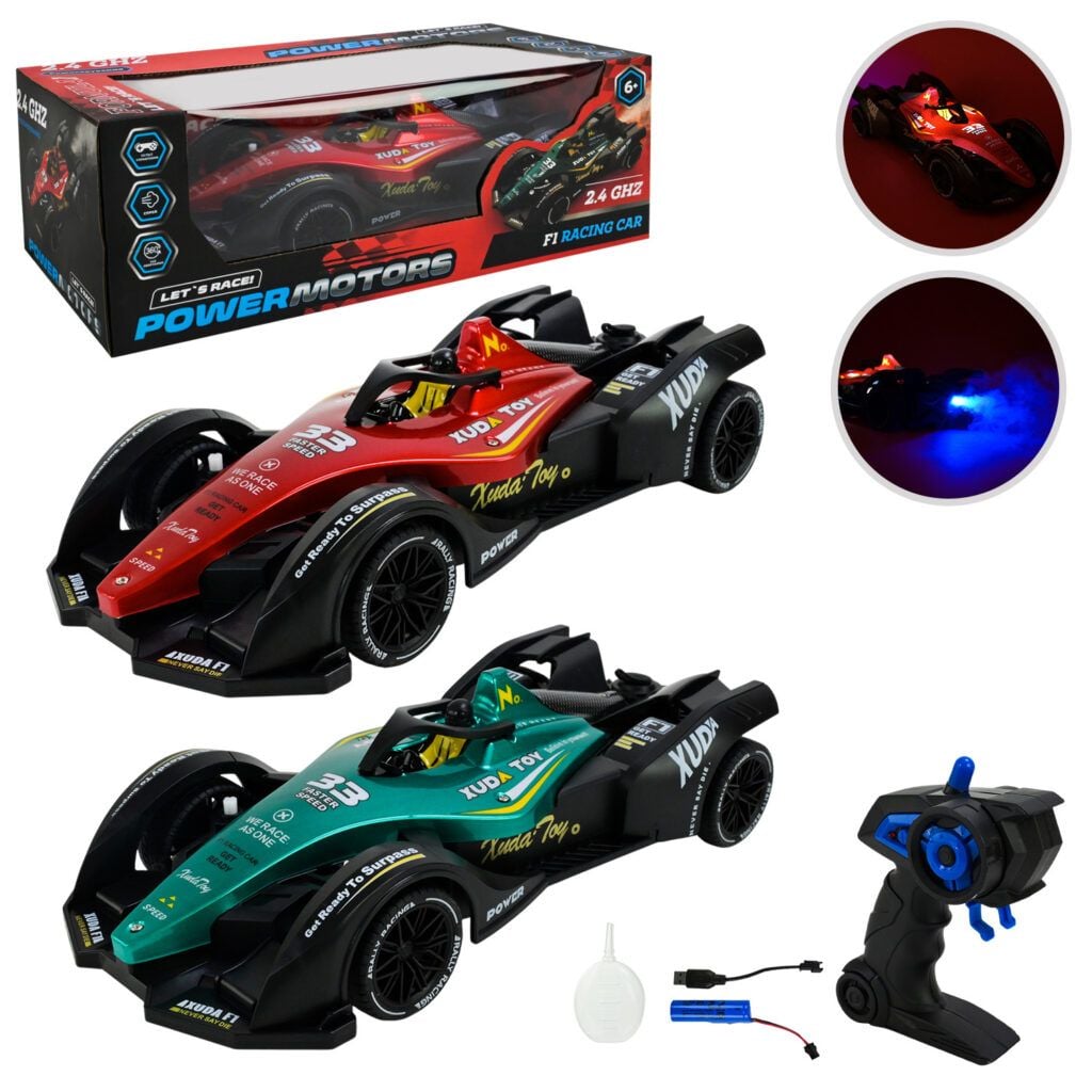 Машина на р/к акум звук світло пар додаткові шини 2 кольори у коробці 38*18*13см PM3423 Китай