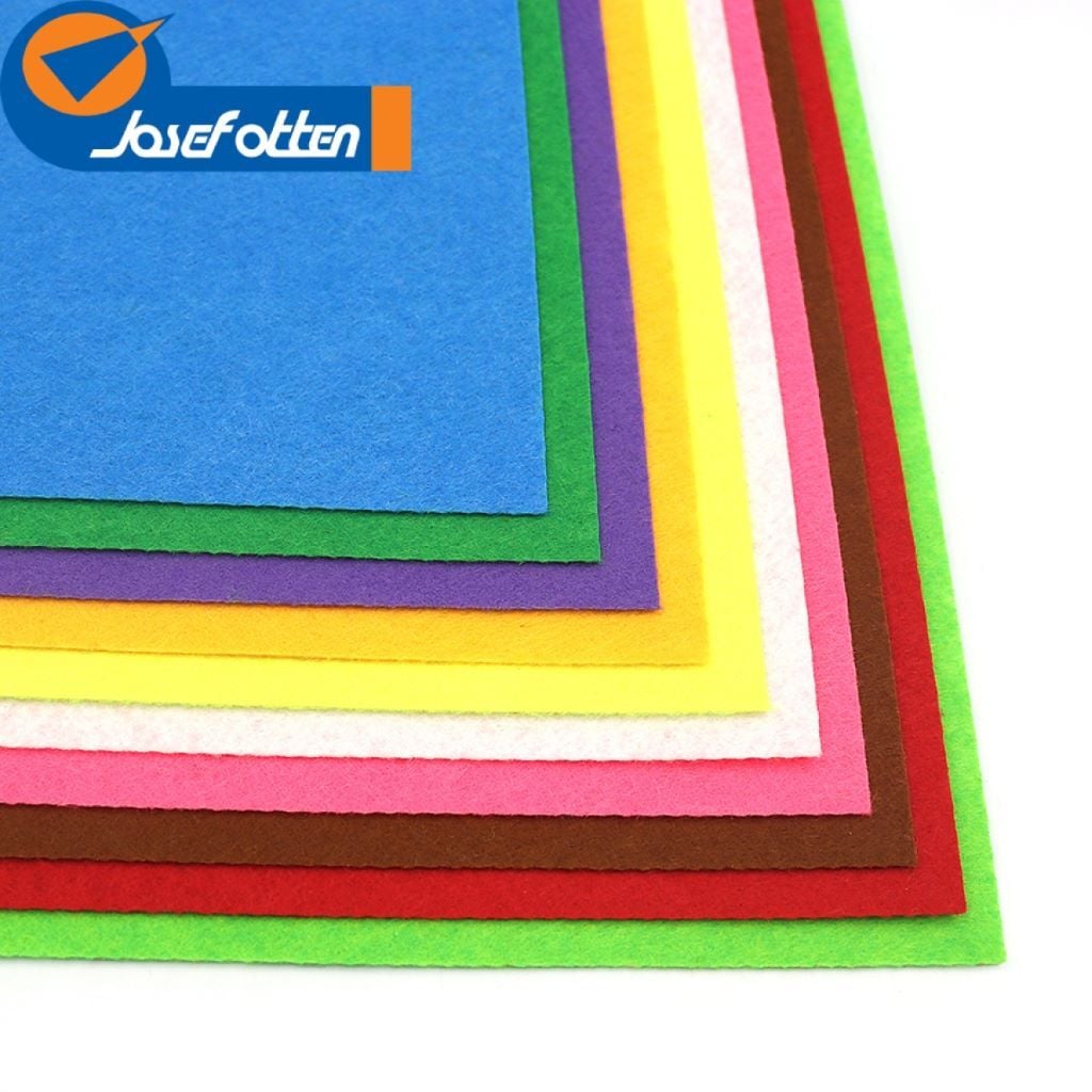 Фетр 1,2мм А4 самоклейка набір 10 аркушів мікс кол. 170HQKMIX1 Josefotten