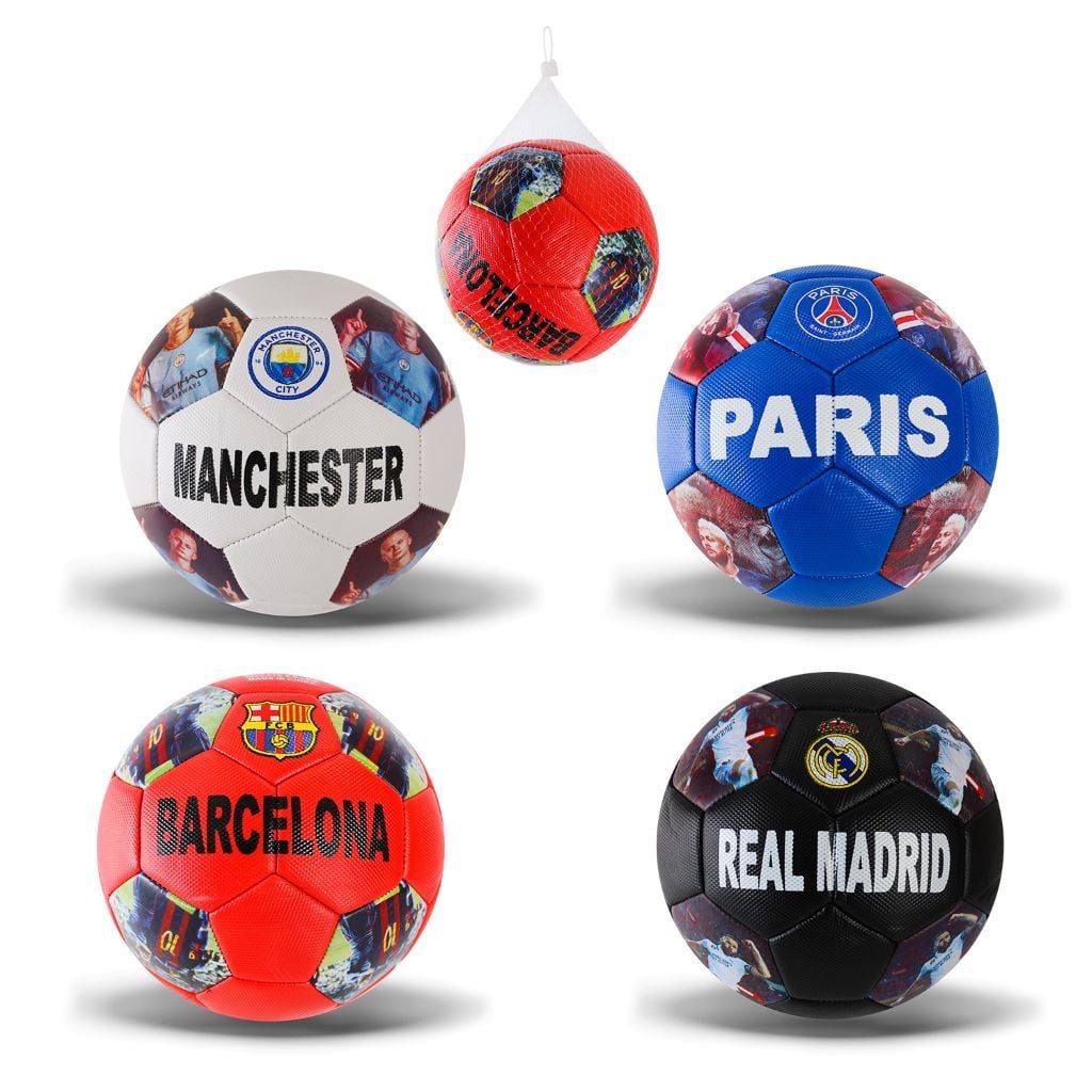 М'яч футбольний №5 PU 350гр у сітці FB24509 Китай