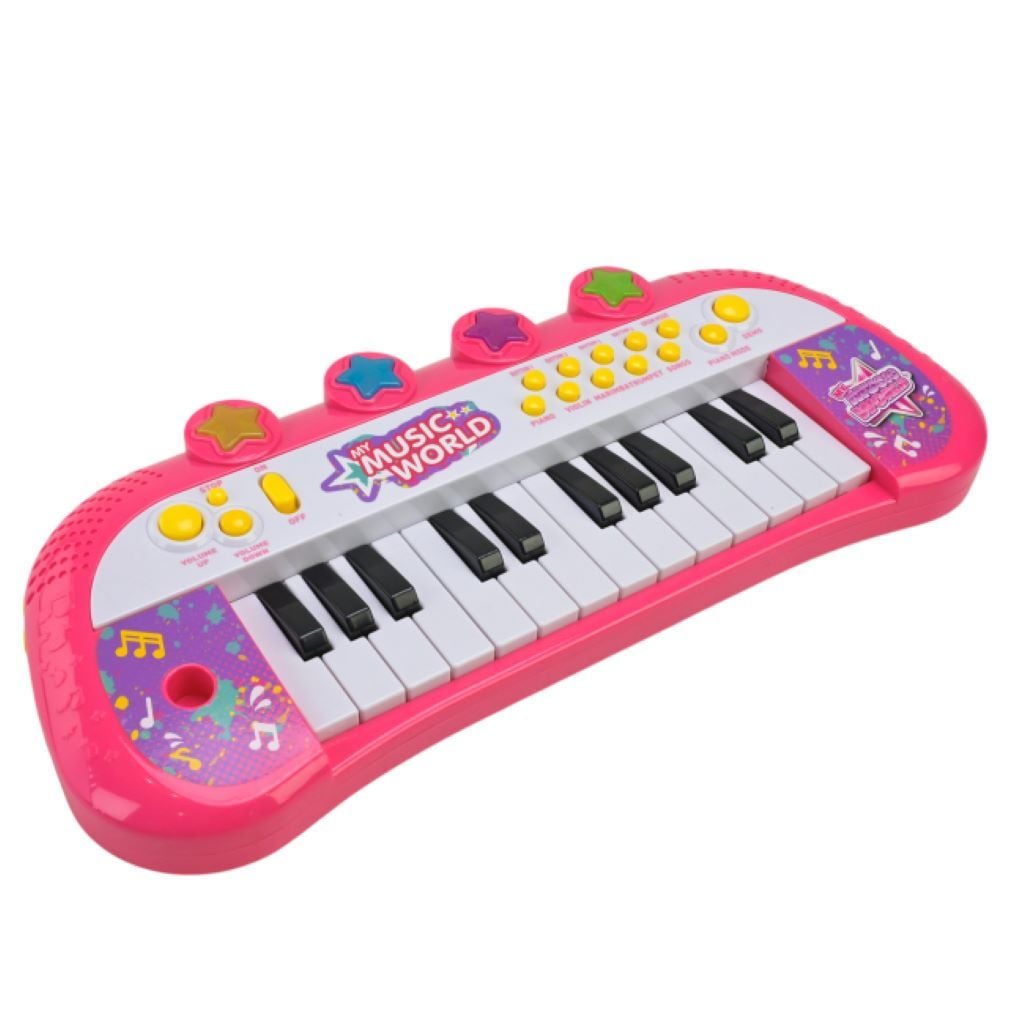 Іоніка-синтезатор 14 клавіш 5 режимів на батарейках у коробці 40*6*18см MY66311G-S Toy Mingye