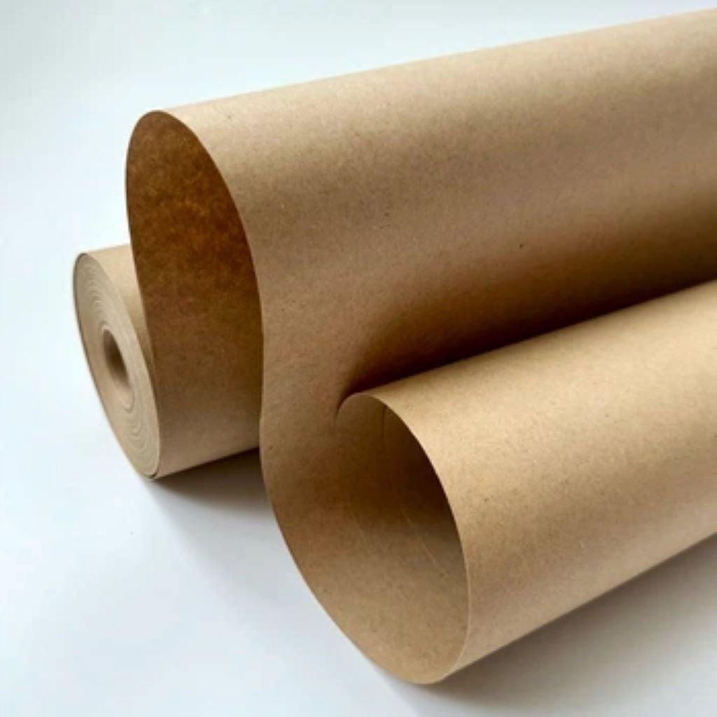 Папір пакувальний 75см рулон крафт 9953 BOS