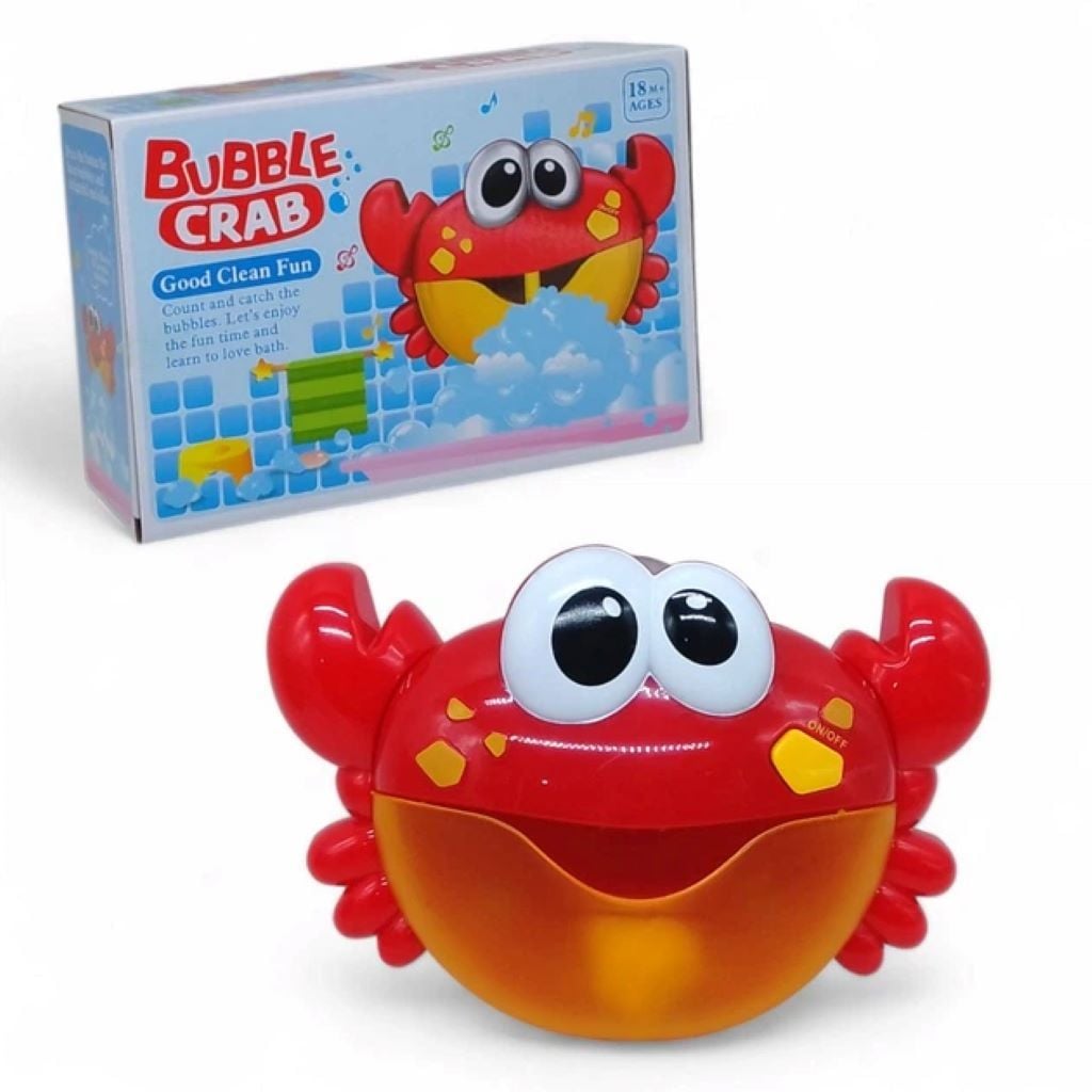 Іграшка для купання Краб на батарейках в коробці  24,5*16,3*8,2см X18001 Китай