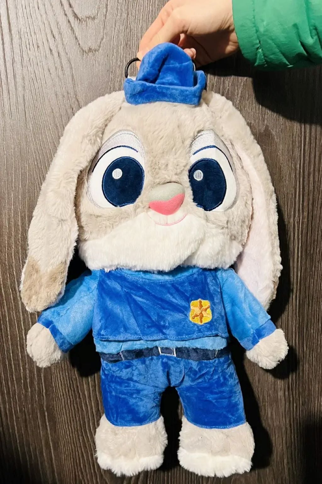 Рюкзак Джуді Хопс Zootopia 40см на блискавці хутро ABC-1085 Китай