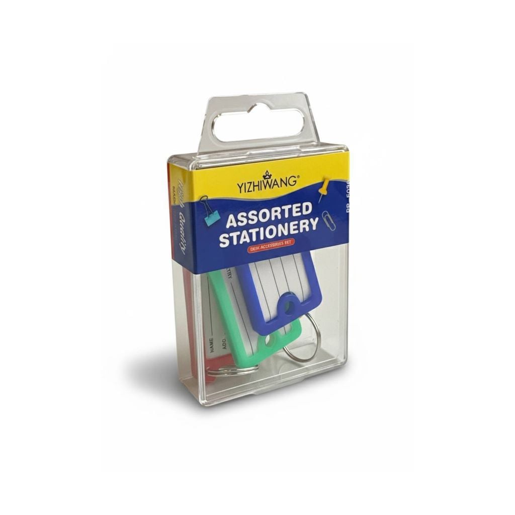 Брелок-ідентифікатор для ключів 4шт у пластиковому боксі PP-5036 YIZHIWANG