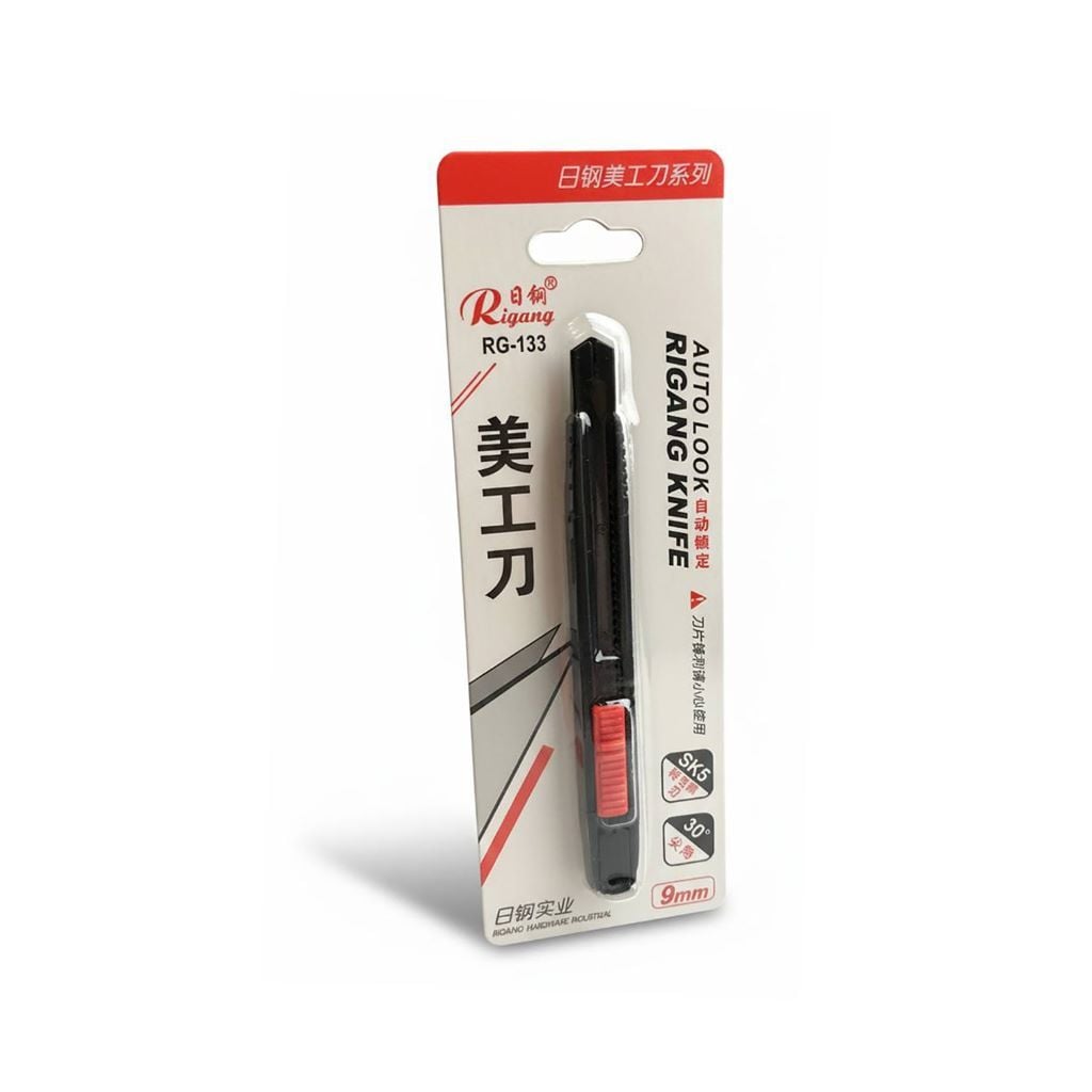 Ніж канцелярский 9мм на планшеті 21*8см RG-133 Китай