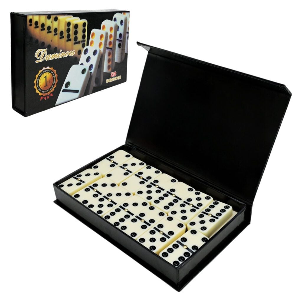 Доміно 28шт пластик у коробці 12*9*3см 5010Z-B Китай