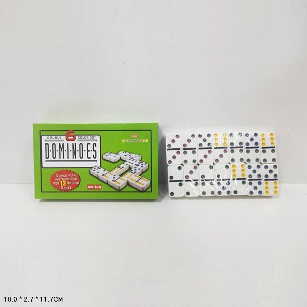 Доміно 28шт пластик у коробці 12*9*3см 3896-48 Китай