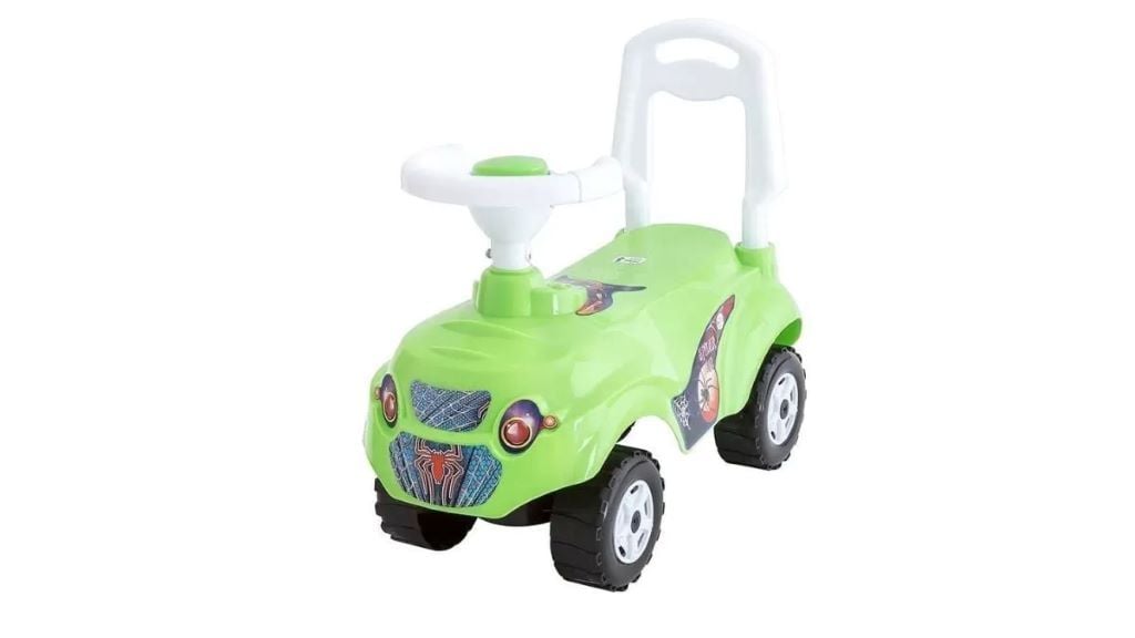 Толокар машина з кермом Мікрокамаз салатовий 157 Оріон