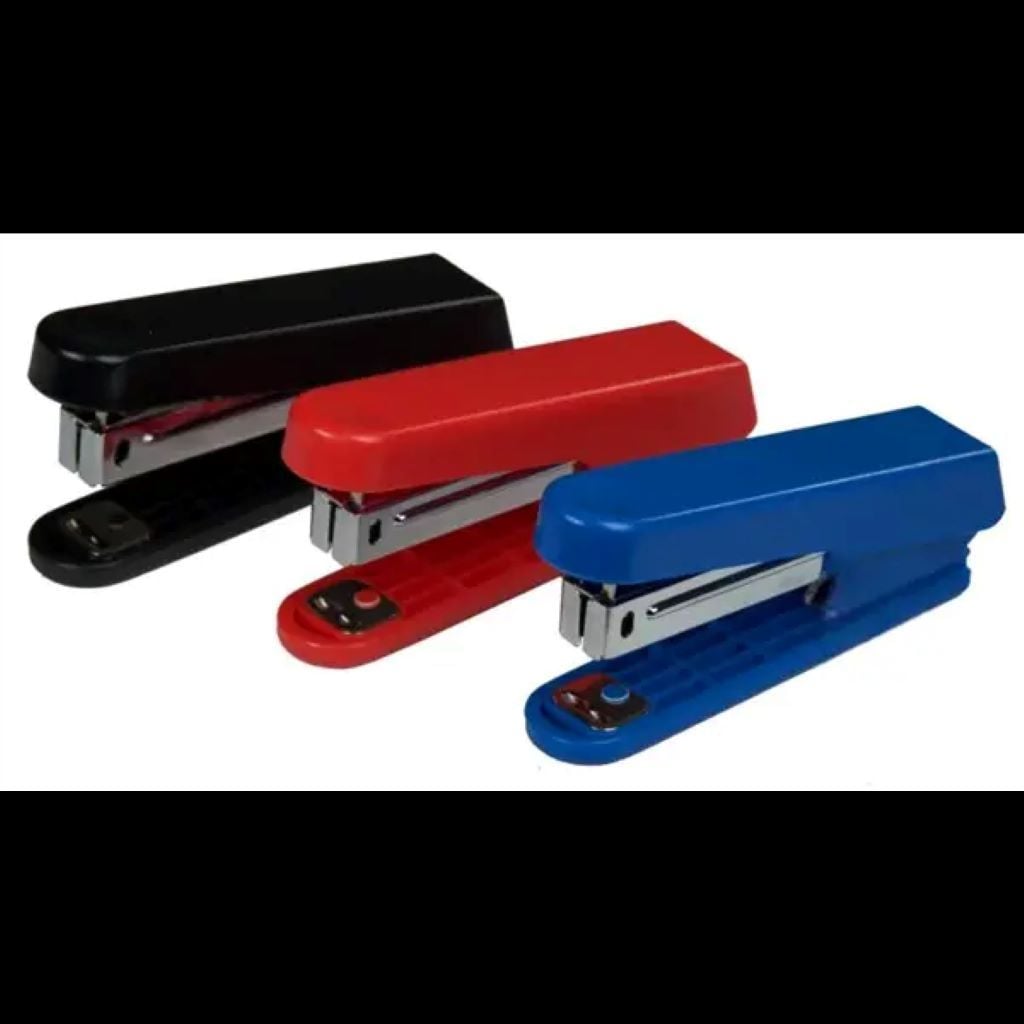 Степлер  №10 10 аркушів мікс кольорів у коробці 4-304 Office