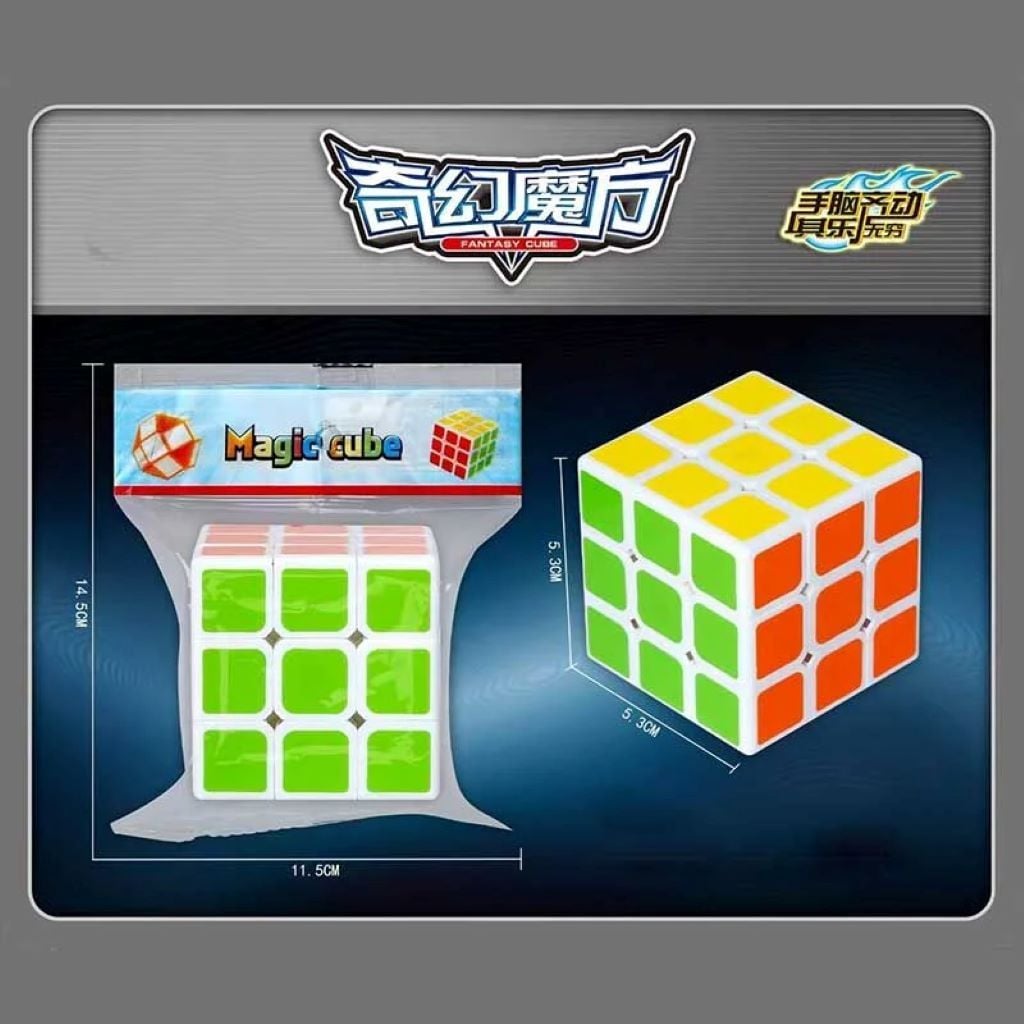 Кубік  Рубіка 3*3 в пакеті 5*5*5см 2040 Китай