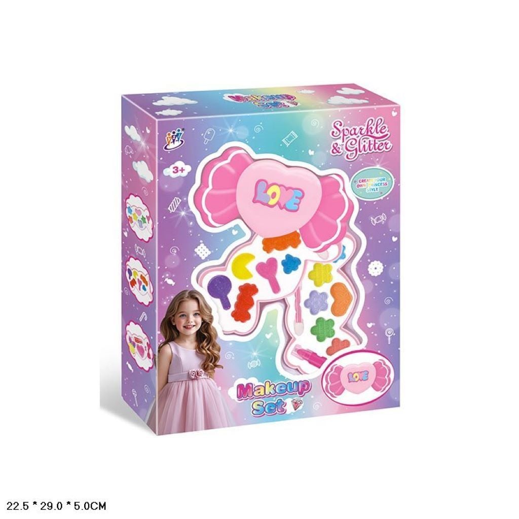 Косметика цукерка LOVE 2 яруси в коробці 28*22*5см 2978TA Китай