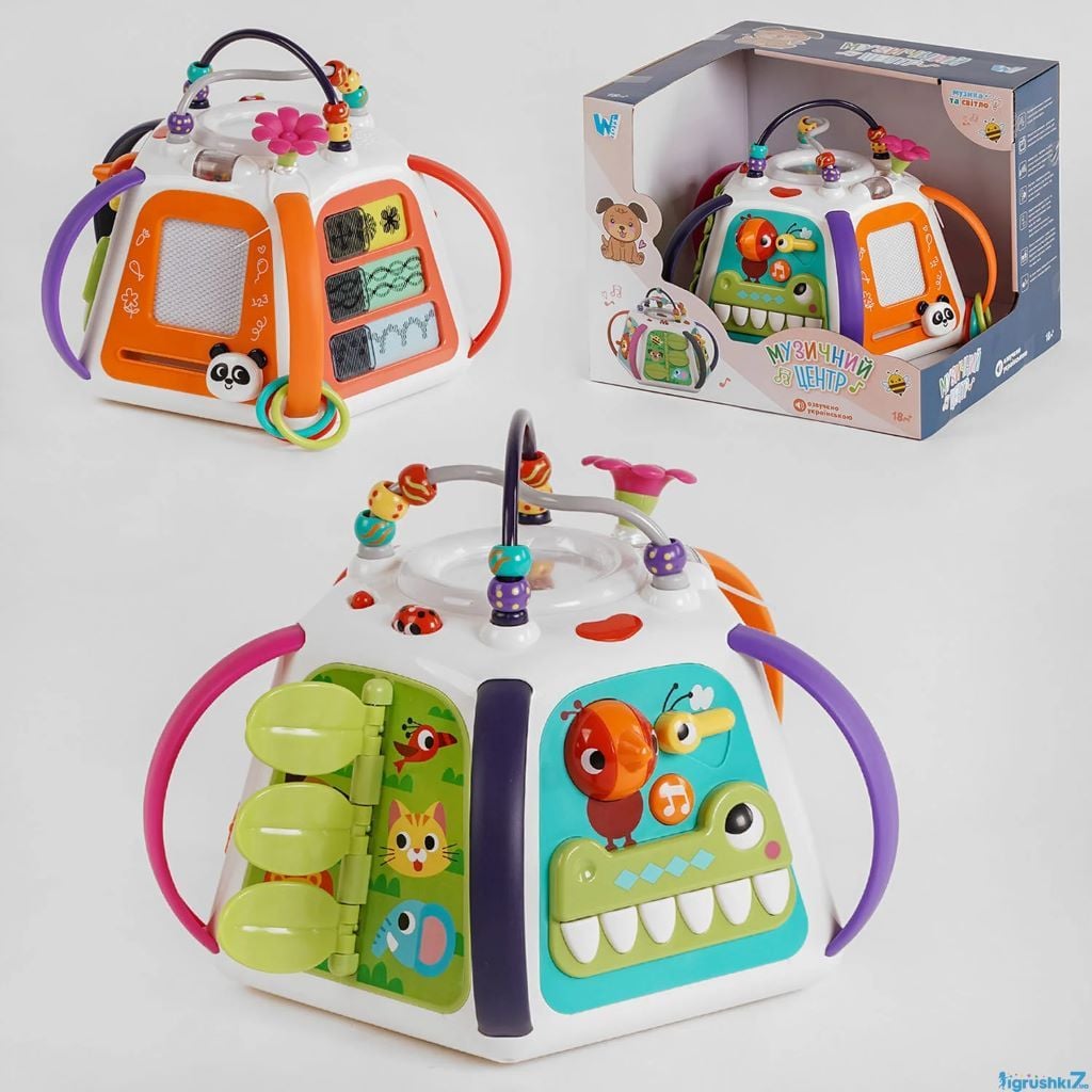 Куб розвиваючий звук світло коробка 31*26*28см 94705 W Toys