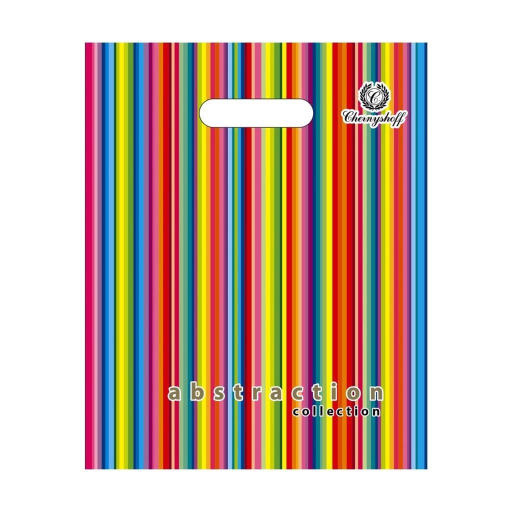 Пакет поліетилен 30*24,5см Смужка з прорізною ручкою 147502 Китай